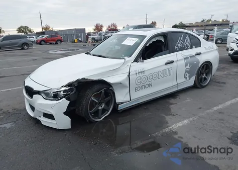 2018 BMW 330I из США, поврежденный, VIN WBA8B9G51JNV11480